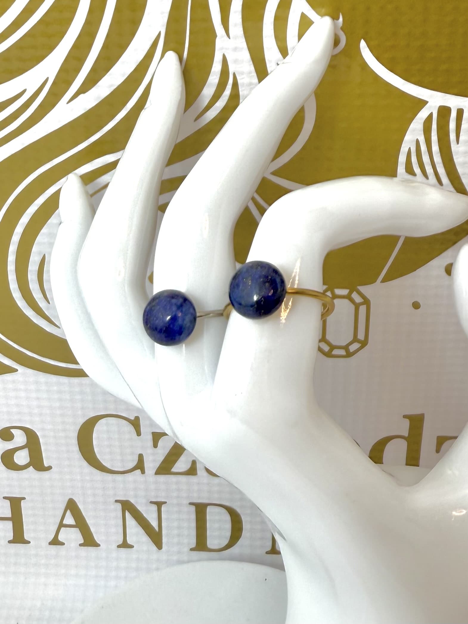Pierścionek Lapis Lazuli